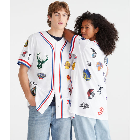 Aeropostale Mens' NBA Team Logos Top