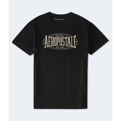 Aeropostale Mens' Aeropostale Oval Applique Graphic Tee