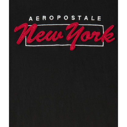 Aeropostale Mens' Aeropostale New York Box Logo Applique Graphic Tee