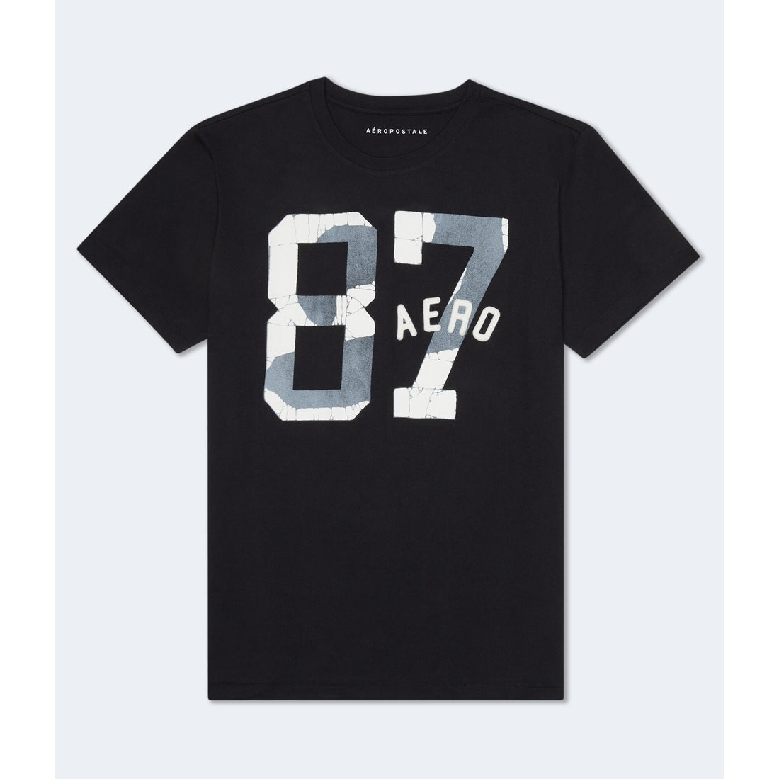 Aeropostale Mens' 87 Applique Graphic Tee