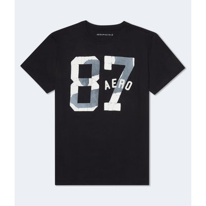 Aeropostale Mens' 87 Applique Graphic Tee
