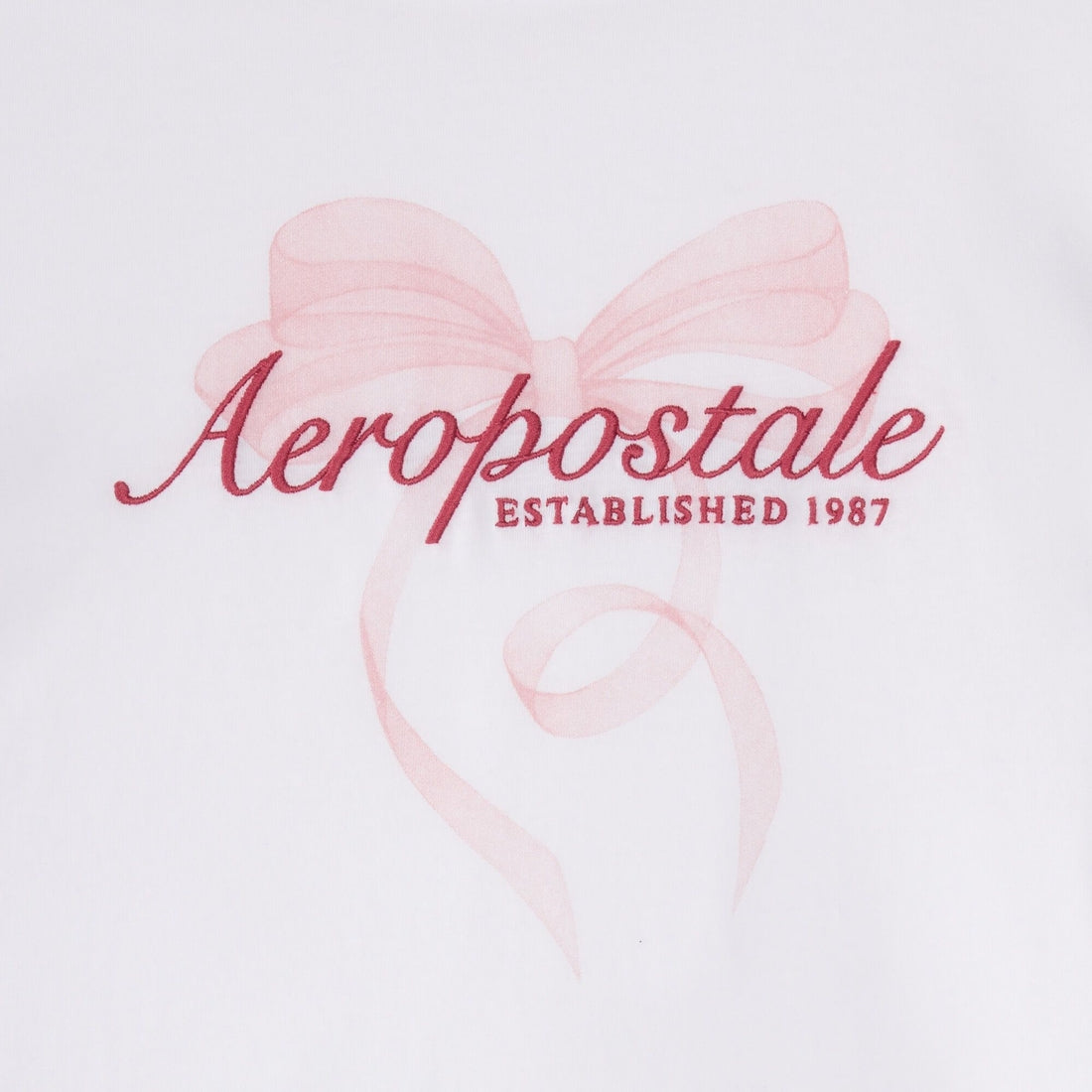 Aeropostale Bow Graphic Tee