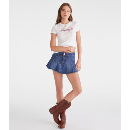 Aeropostale Womens' Aeropostale Bow Graphic Tee