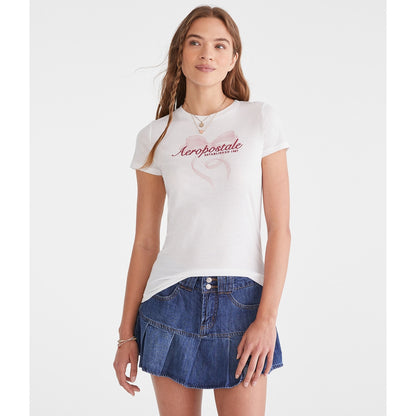 Aeropostale Womens' Aeropostale Bow Graphic Tee
