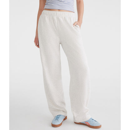 Aeropostale Womens' Mid-Rise Straight Leg Sweatpants