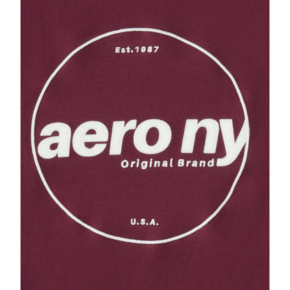 Aeropostale Mens' NY Circle Applique Graphic Tee