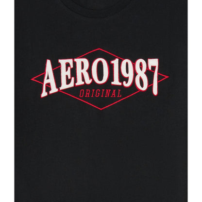 Aeropostale Mens' 1987 Diamond Applique Graphic Tee