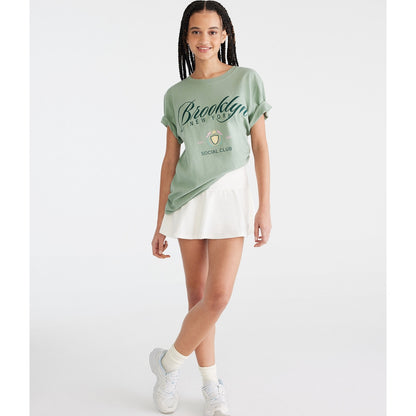 Aeropostale Womens' Seriously Soft Brooklyn Boyfriend Graphic Tee
