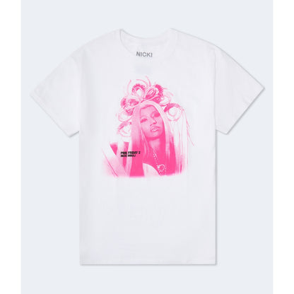 Aeropostale Womens' Nicki Minaj Pink Friday 2 Oversized Graphic Tee