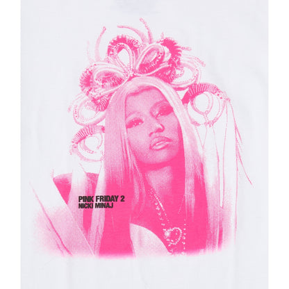 Aeropostale Womens' Nicki Minaj Pink Friday 2 Oversized Graphic Tee