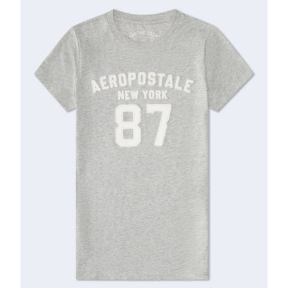Aeropostale Womens' Aeropostale 87 Applique Graphic Tee