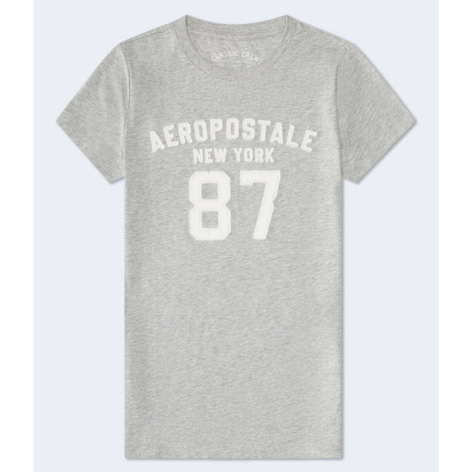 Aeropostale Womens' Aeropostale 87 Applique Graphic Tee