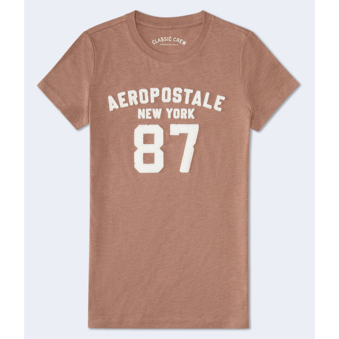 Aeropostale Womens' Aeropostale 87 Applique Graphic Tee