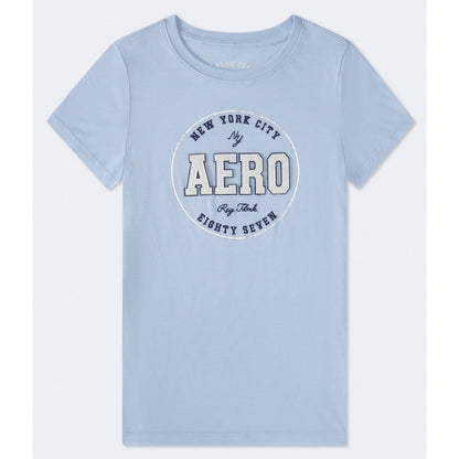 Eighty Seven Foil Applique Graphic Tee