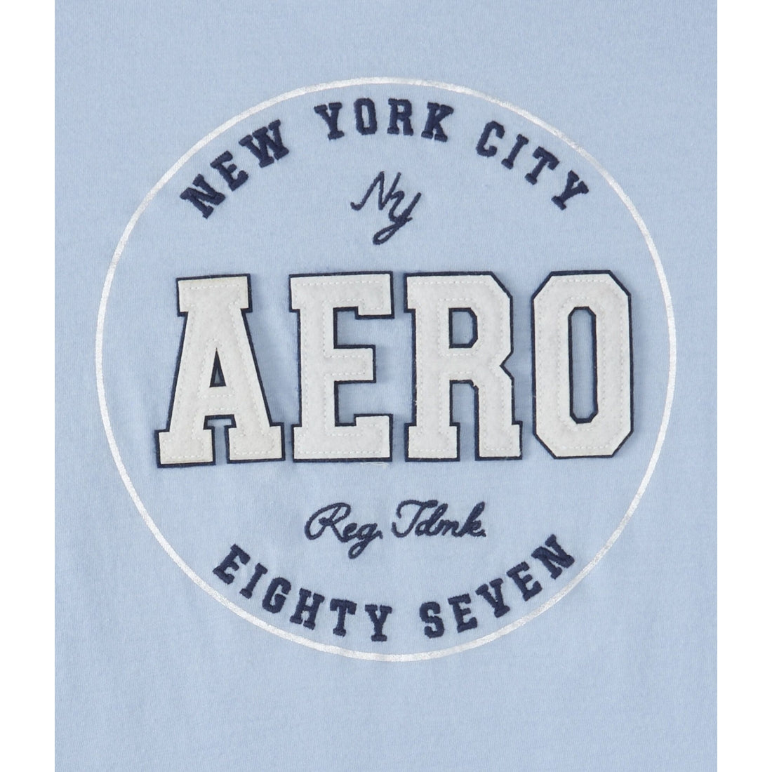 Eighty Seven Foil Applique Graphic Tee