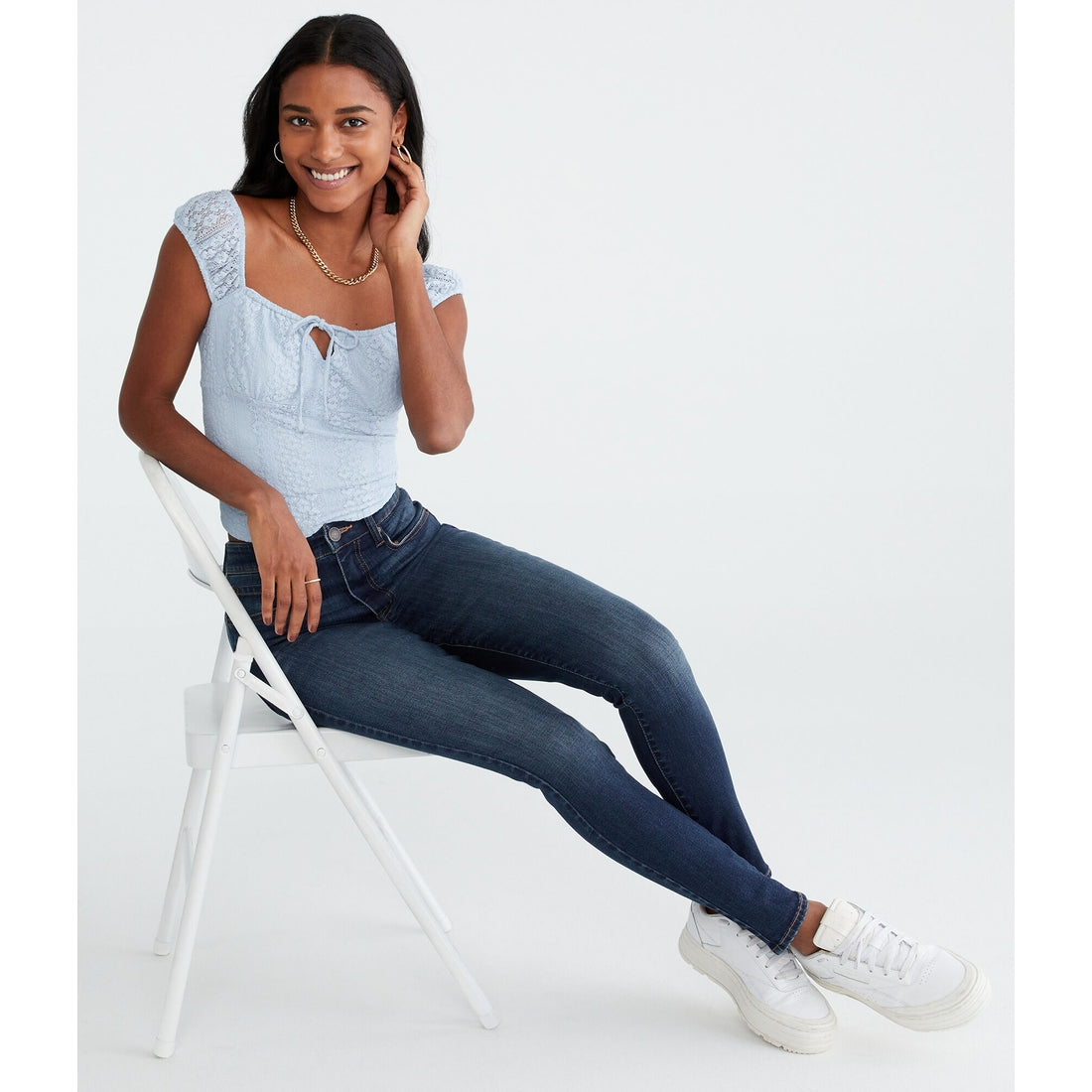 Aeropostale Womens' Premium Seriously Stretchy High-Rise Jegging