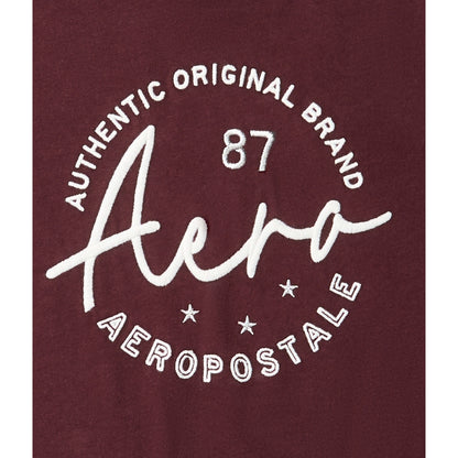 Aeropostale Womens' Script Circle Graphic Tee