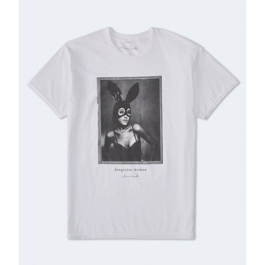 Aeropostale Mens' Ariana Grande Dangerous Woman Relaxed Graphic Tee
