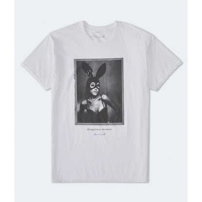 Aeropostale Mens' Ariana Grande Dangerous Woman Relaxed Graphic Tee