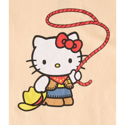 Aeropostale Mens' Hello Kitty Cowgirl Relaxed Graphic Tee
