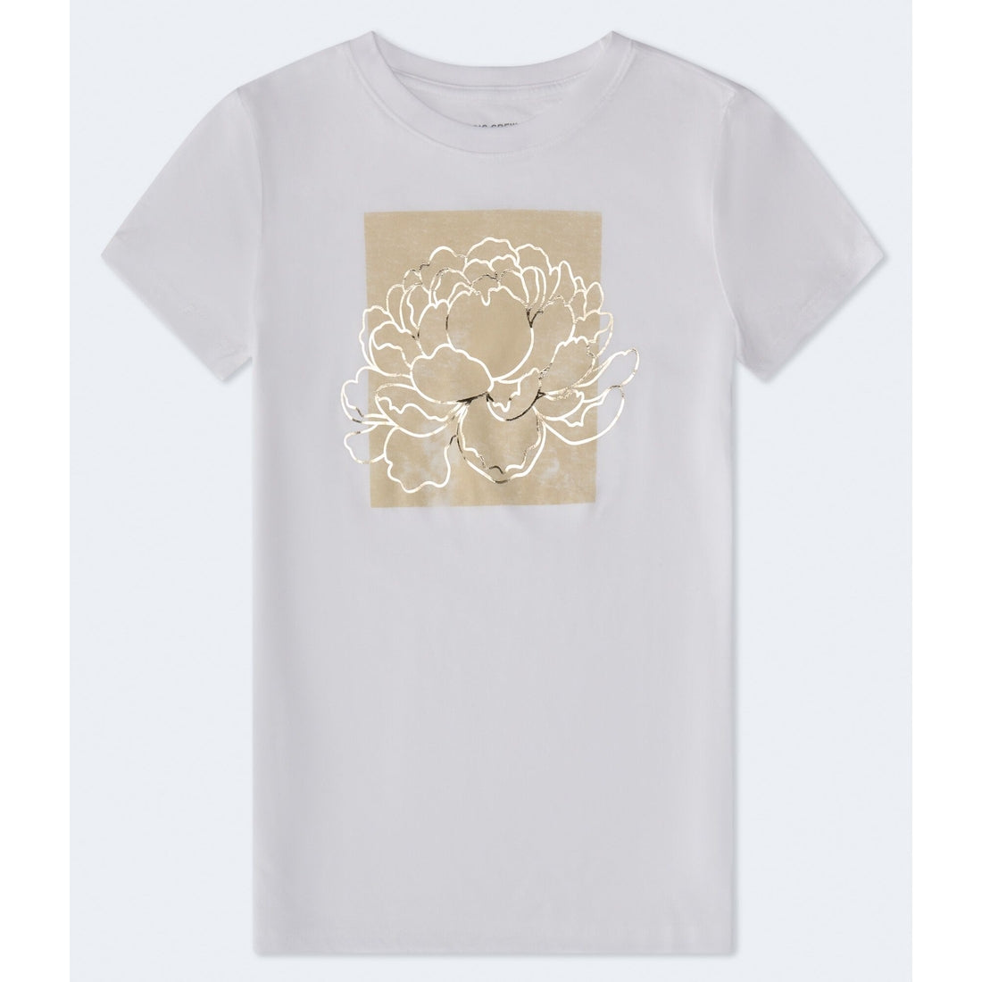 Floral Box Foil Graphic Tee
