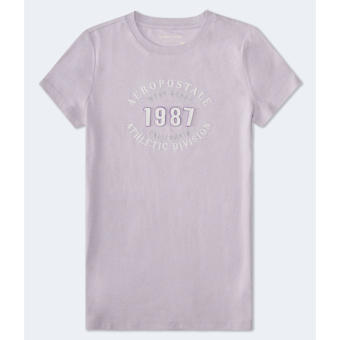 Aeropostale Womens' Aeropostale Athletic Division Applique Graphic Tee