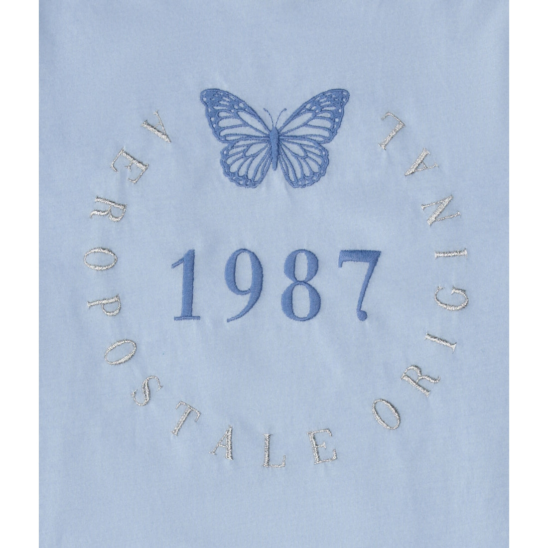 Aeropostale Womens' Aeropostale 1987 Butterfly Graphic Tee
