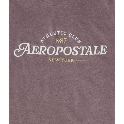 Aeropostale Womens' Aeropostale Athletic Club Glitter Graphic Tee