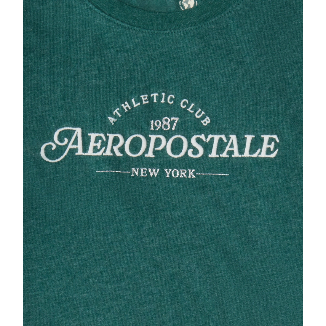 Aeropostale Womens' Aeropostale Athletic Club Glitter Graphic Tee