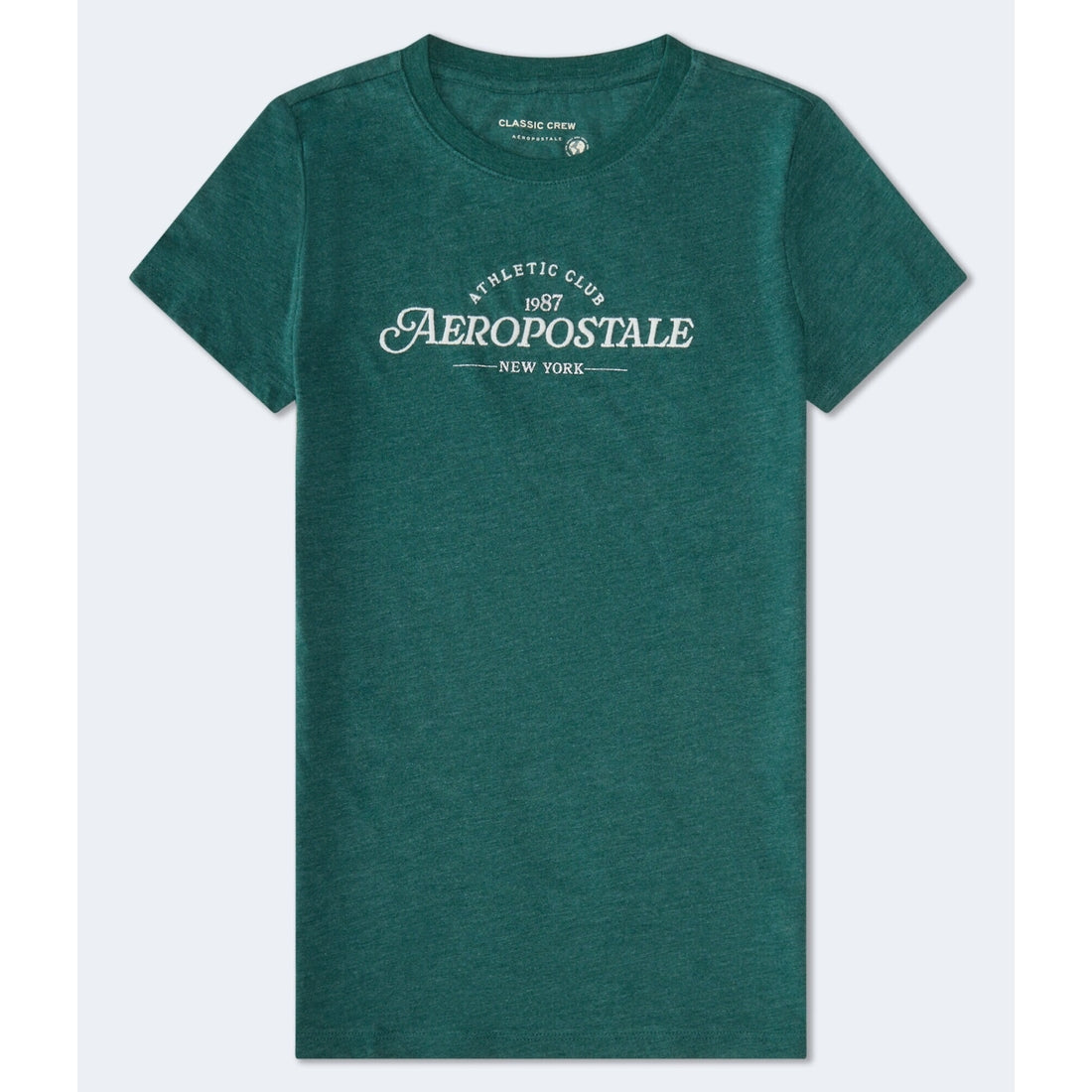 Aeropostale Womens' Aeropostale Athletic Club Glitter Graphic Tee