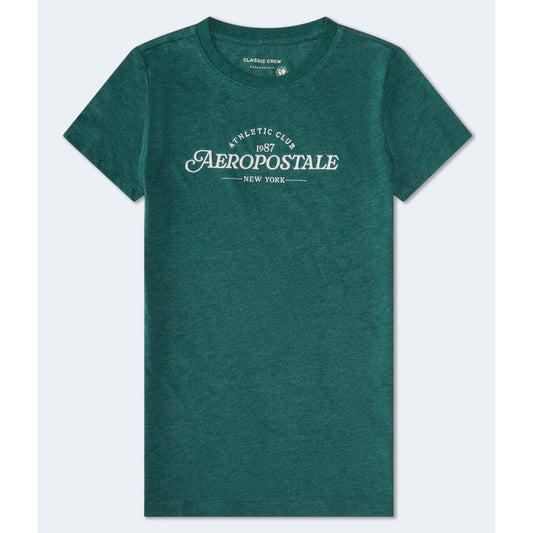 Aeropostale Womens' Aeropostale Athletic Club Glitter Graphic Tee