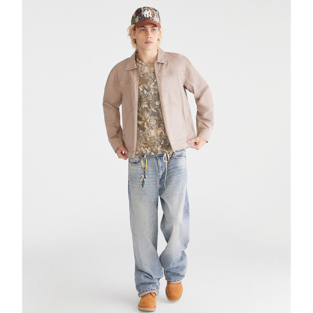 Aeropostale Mens' Canvas Mechanic Jacket