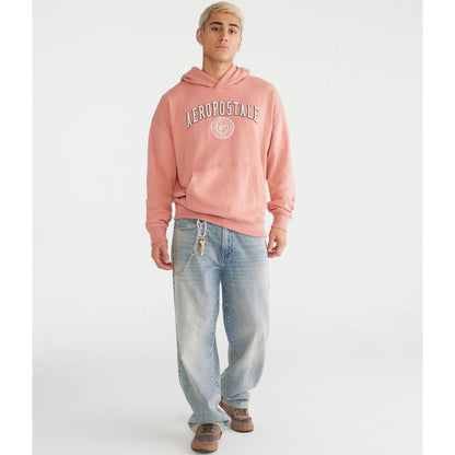 Aeropostale Mens' Aeropostale Crest Logo Pullover Hoodie