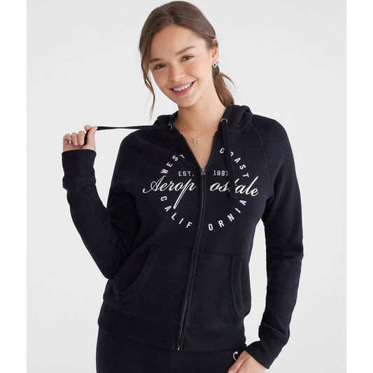 Aeropostale Womens' Aeropostale West Coast Full-Zip Hoodie