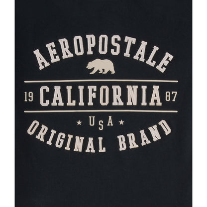 Aeropostale Mens' Aeropostale Cali Bear Applique Graphic Tee