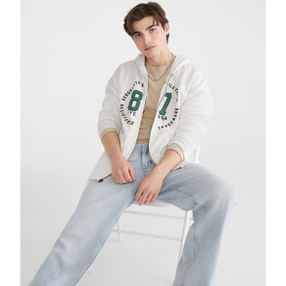 Aeropostale Mens' Aeropostale 87 Circle Full-Zip Hoodie