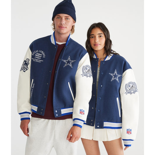 Aeropostale Mens' Dallas Cowboys Bomber Jacket