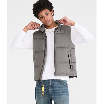 Aeropostale Mens' Heavyweight Quilted Puffer Vest