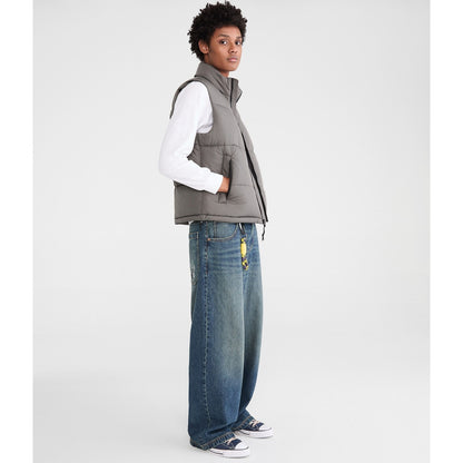 Aeropostale Mens' Heavyweight Quilted Puffer Vest