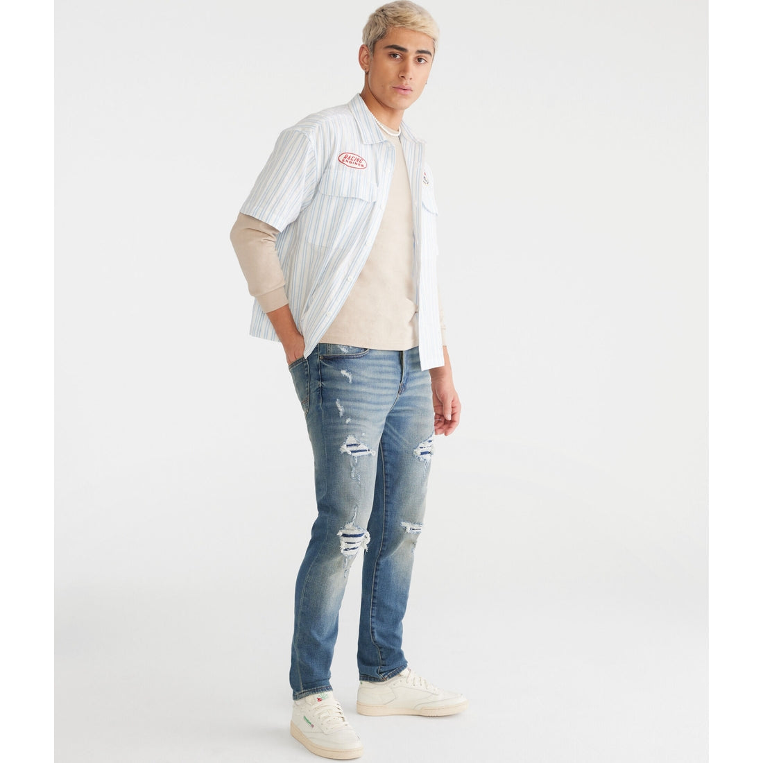 Aeropostale Mens' Skinny Premium Air Jean