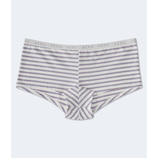 Aeropostale Womens' Printed Logo Mini Boxer