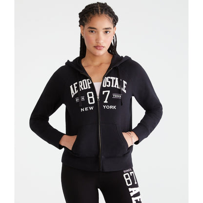 Aeropostale Womens' Aeropostale Since 87 Full-Zip Hoodie