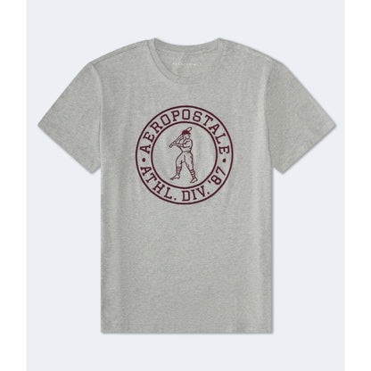 Aeropostale Mens' Aeropostale Baseball Logo Graphic Tee