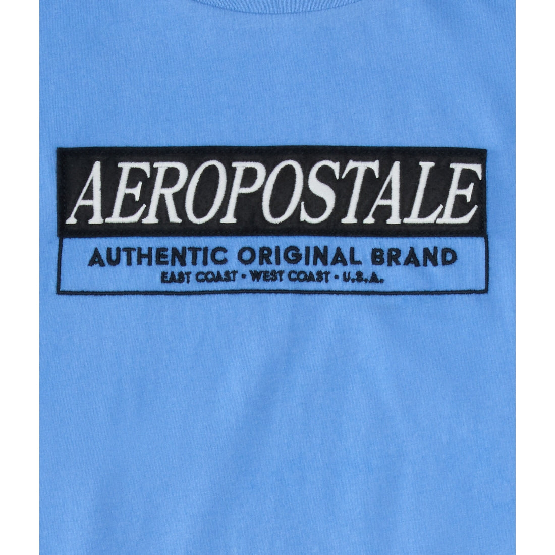 Aeropostale Mens' Aeropostale Box Logo Applique Graphic Tee