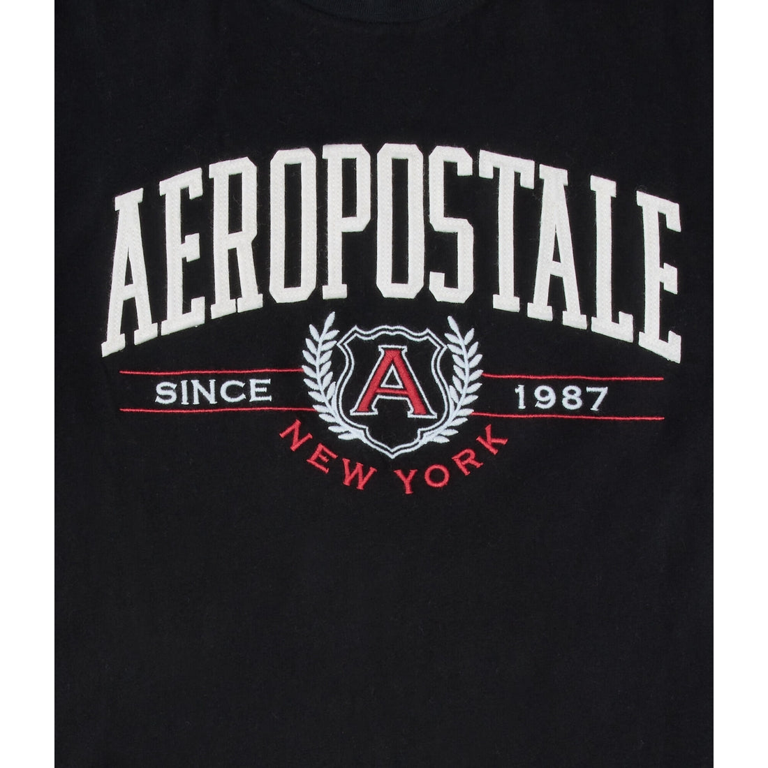 Aeropostale Mens' Aeropostale Laurel Logo Applique Graphic Tee