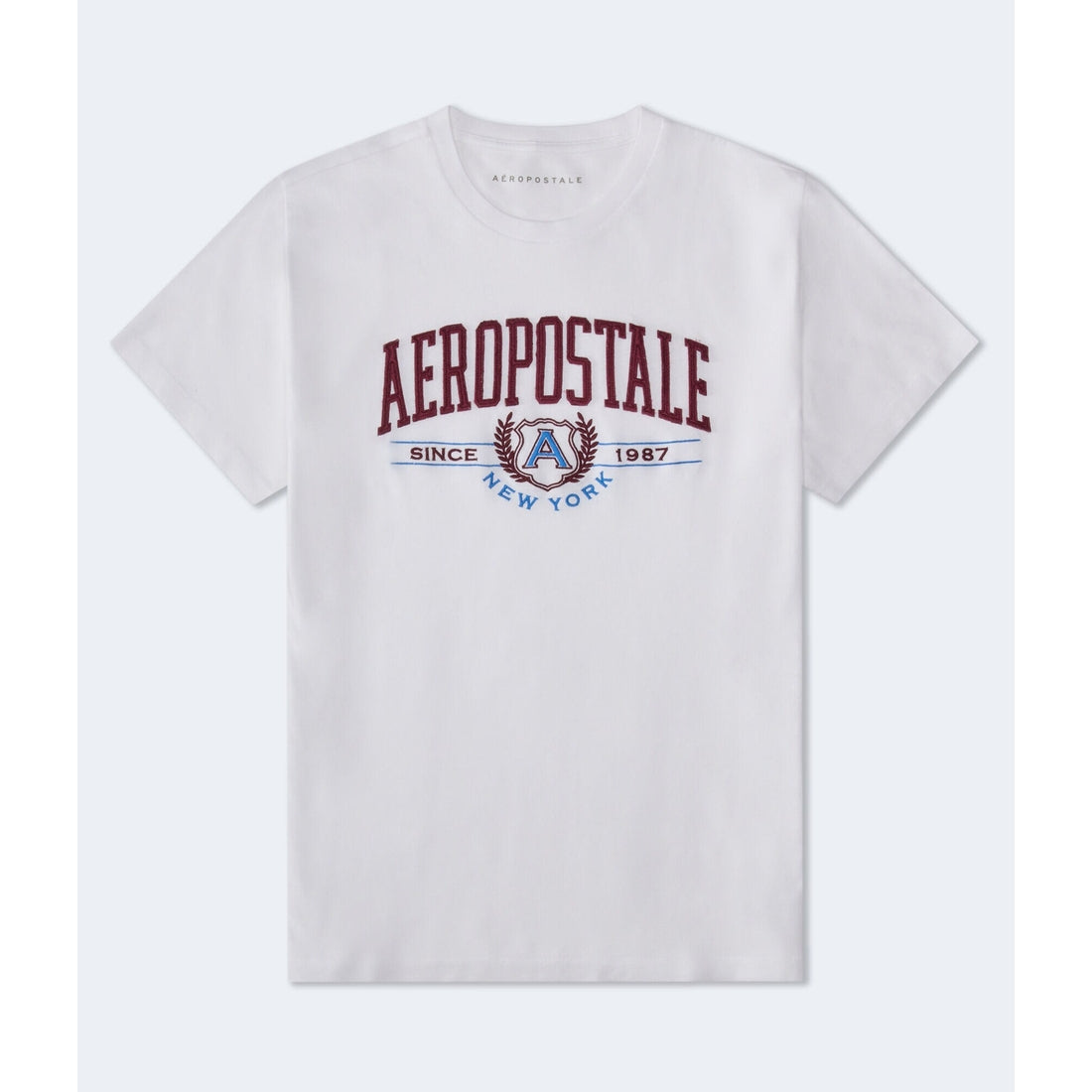 Aeropostale Mens' Aeropostale Laurel Logo Applique Graphic Tee