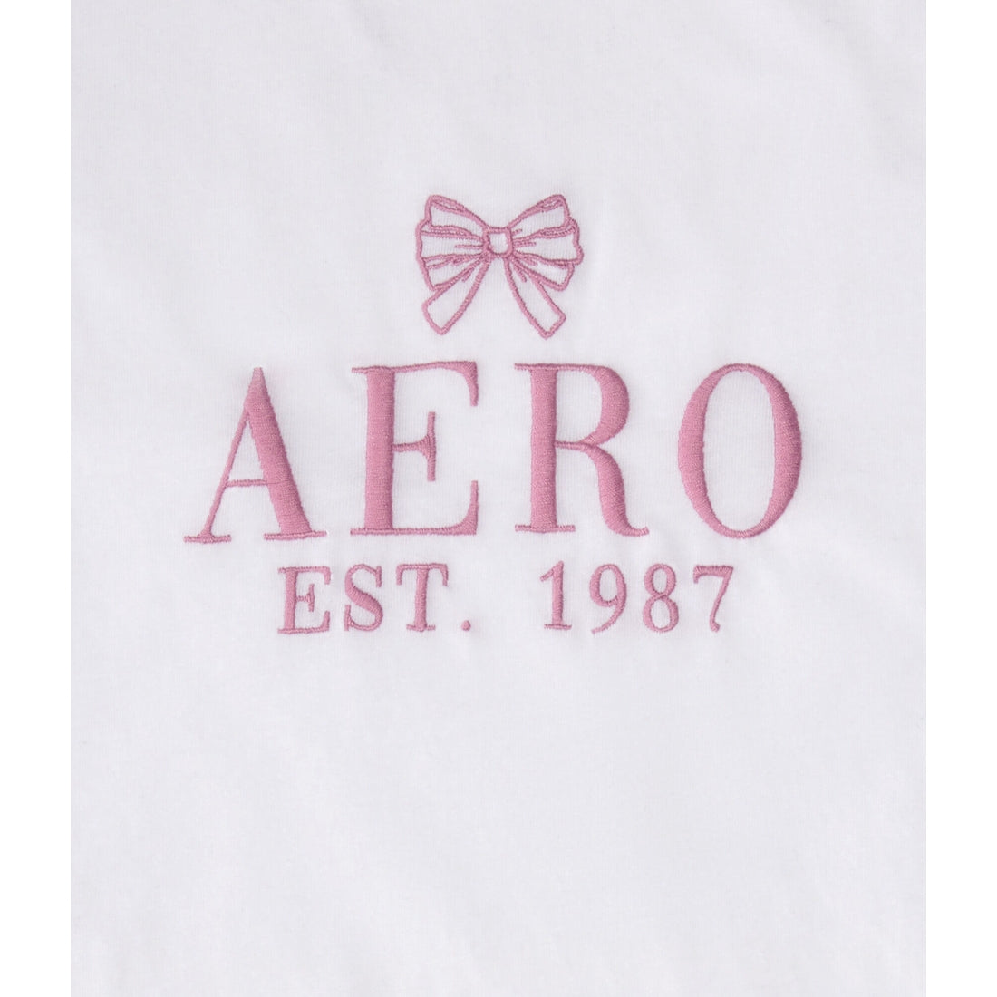 Aeropostale Womens' Bow Logo Graphic Tee