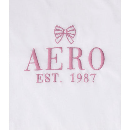 Aeropostale Womens' Bow Logo Graphic Tee