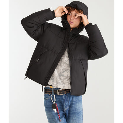 Aeropostale Mens' Hooded Heavyweight Puffer Jacket