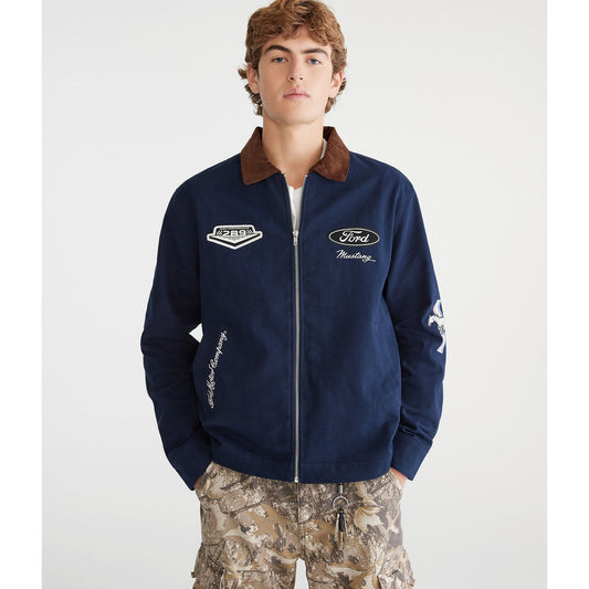 Aeropostale Mens' Ford Motor Co. Twill Jacket